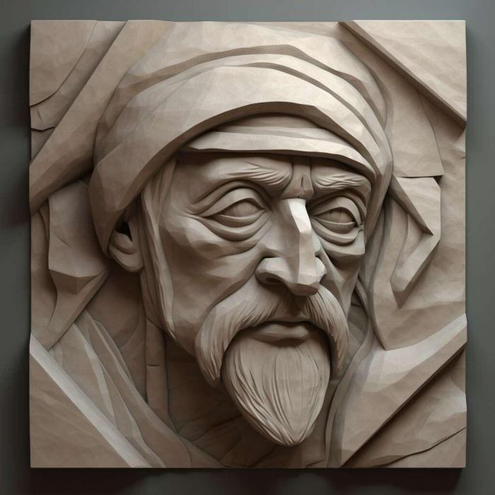 نموذج ثلاثي الأبعاد لآلة CNC 3D Art 